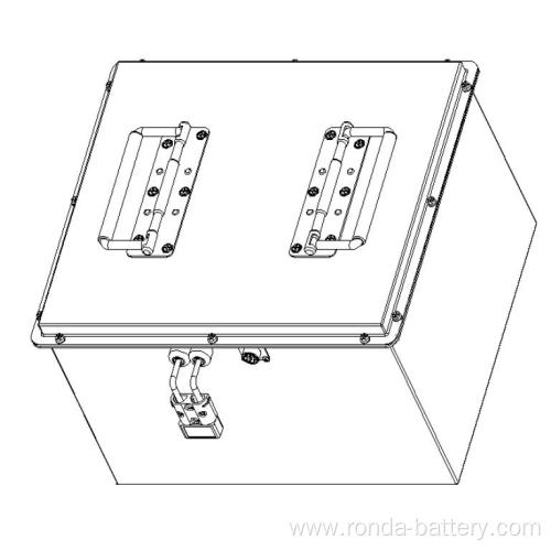 24V 100Ah Rechargeable Battery for Floor Sweeper Machine